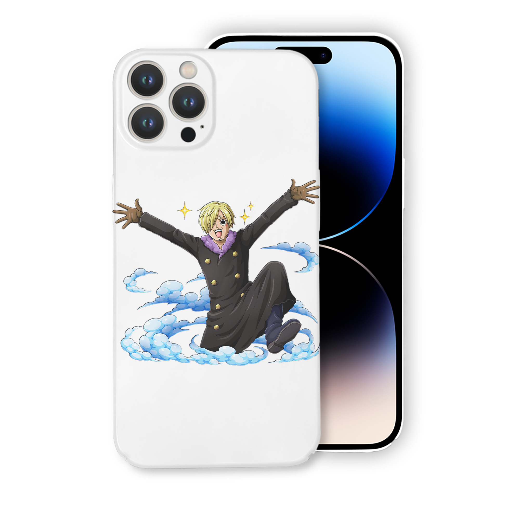 （画像用） ワンピース サンジ ONE PIECE Sanji 【iPhone 14シリーズ対応】ハードケース